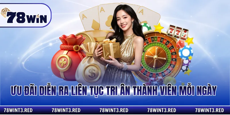 Ưu đãi diễn ra liên tục tri ân thành viên mỗi ngày